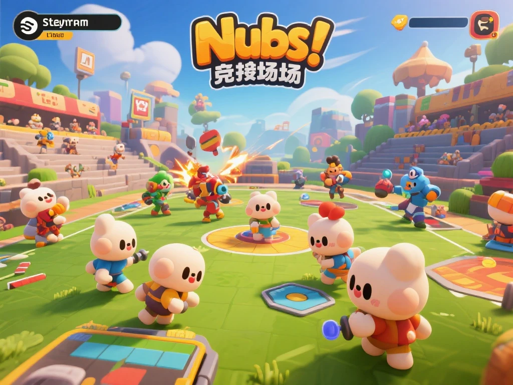 Steam新游《Nubs：竞技场》多人竞技震撼来袭，首发限时免费！