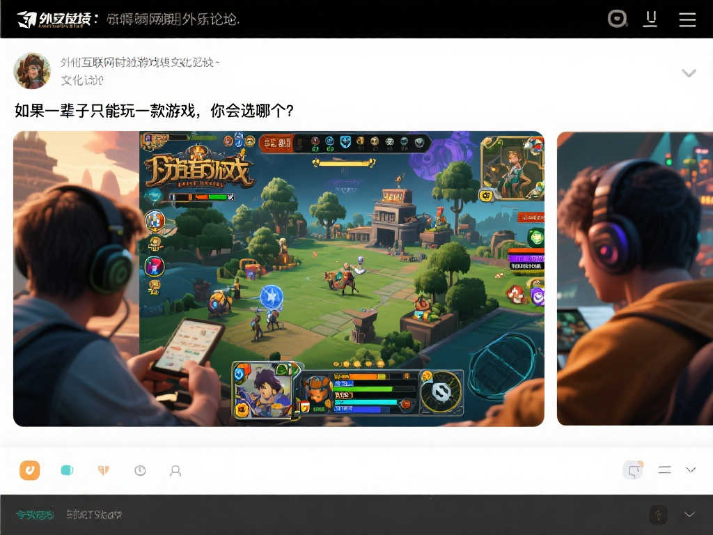 外网热议:假如终身只能沉迷一款游戏,你的选择是什么? 外网热议:假如终身只能沉迷一款游戏,你的选择是什么?