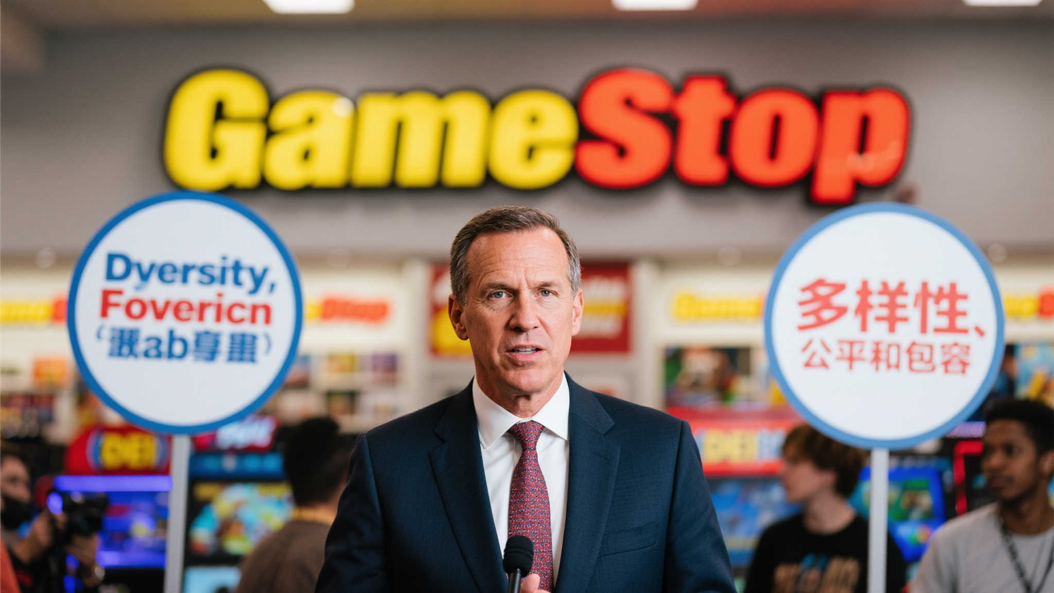 GameStop CEO 批评DEI政策为表面功夫! GameStop CEO 批评DEI政策为表面功夫!