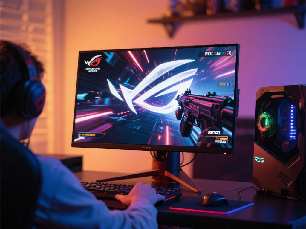 ROG电竞显示器实力出众，假期宅家游戏体验升级！