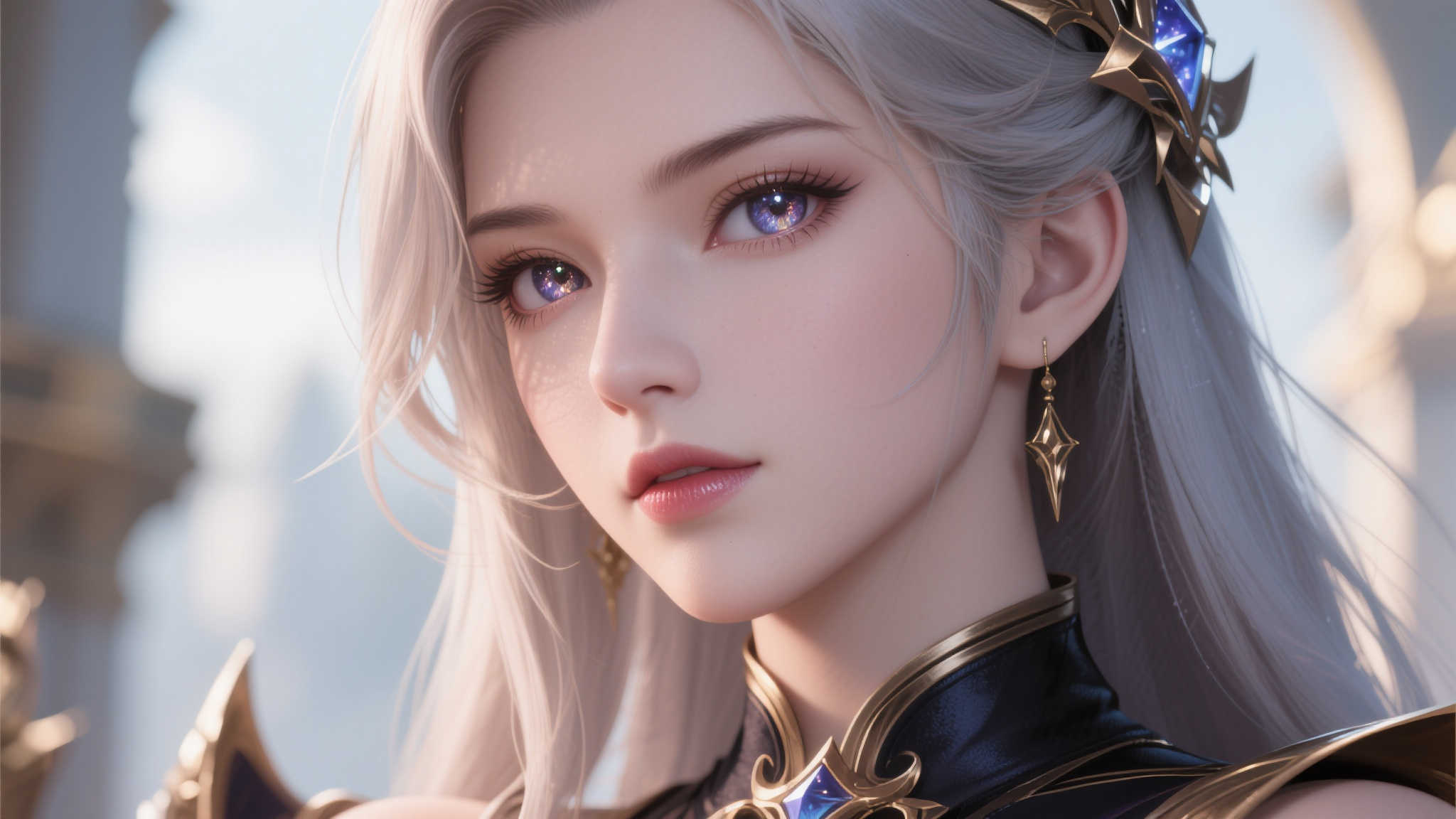 《剑星》伊芙高清写真:绝世容颜尽显优雅风范! 《剑星》伊芙高清写真:绝世容颜尽显优雅风范!